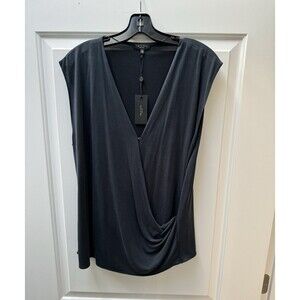 NWT rag & bone New York Christy Drape Top‎ Women’s Size XL (14) MSRP $175